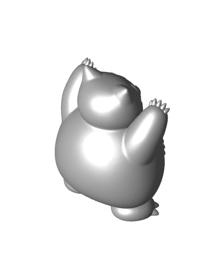 Venom Snorlax 3d model