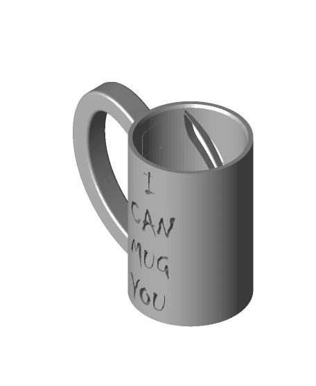 Mugging Mug 3d model