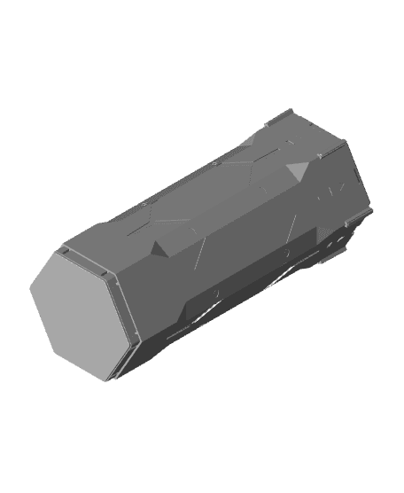 Helldivers 2 high quality booster model - solid, screw bottom or top lid!  3d model