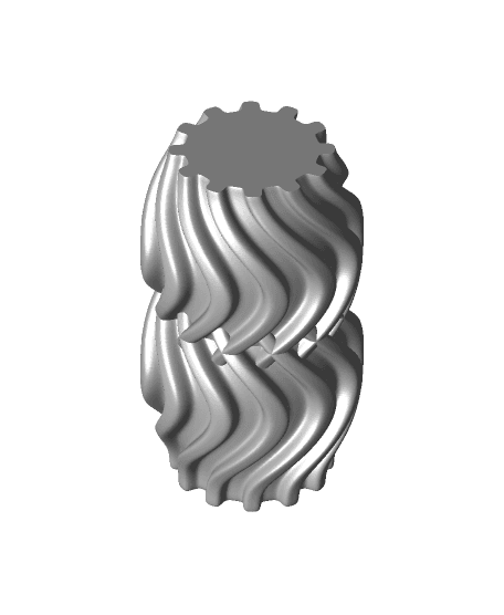 LAZY KNOT VASE 3d model