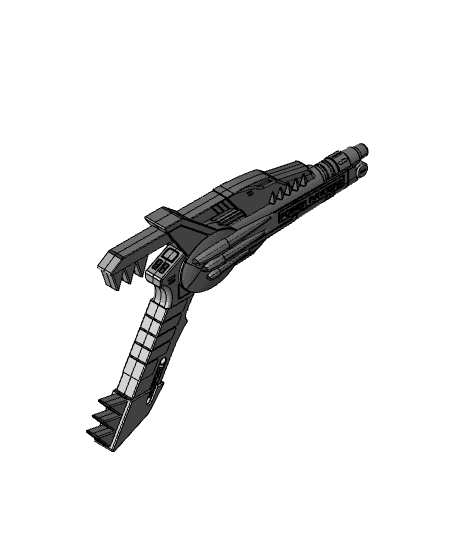 Power Rangers Blaster - Source File 3d model