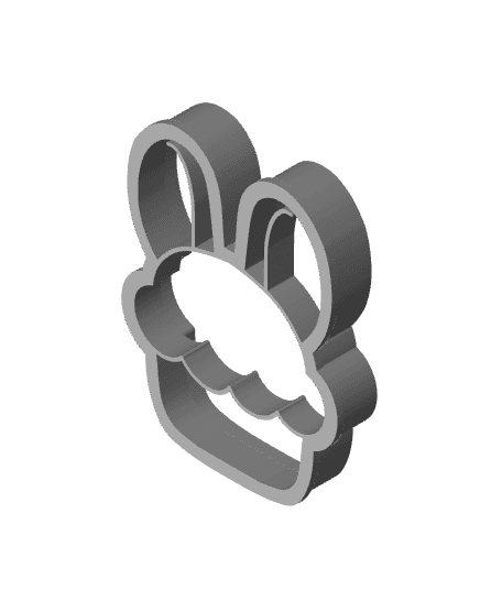 Cupcake Cookie Cutter, Biscuit Cutter 3d model