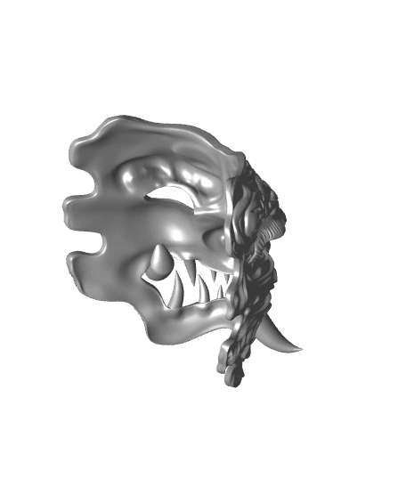 Black Myth Wukong Oni Mask 3d model