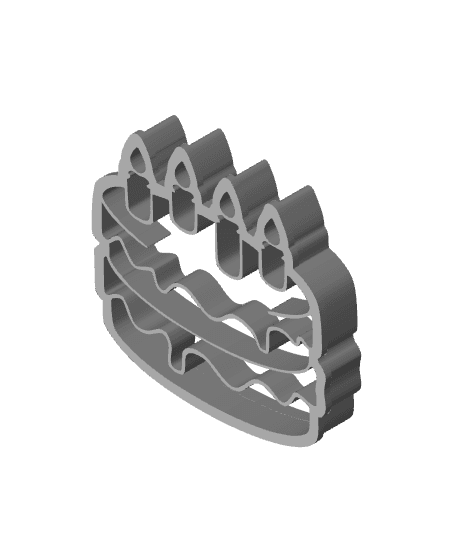 Cake Cookie Cutter, Biscuit Cutter 3d model