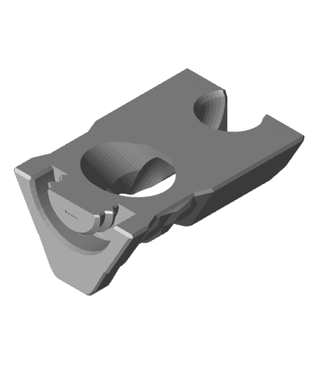 Magnetic Gutter system for the Modular Hextraction Board 3d model