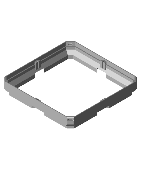 2x2 - Multigrid Panel Lid Rim 3d model