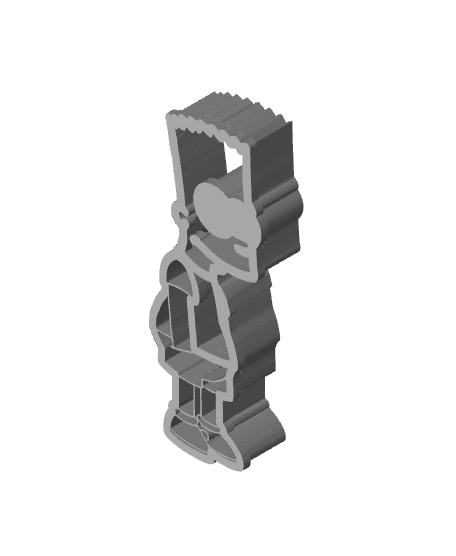 Simpsons Cookie Cutter, Biscuit Cutter 3d model