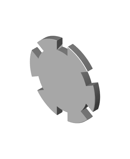 The New Maker Chip! A Maker coin that checks all the boxes! 3d model