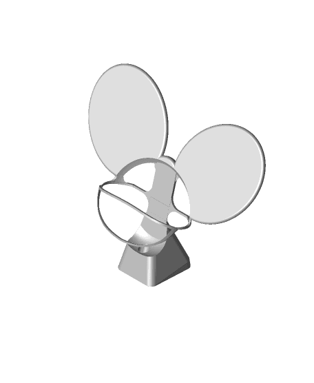Deadmau5 Google Home Mini Stand 3d model