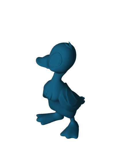 Mother Duck by PixelandPlastic full viewable 3d model