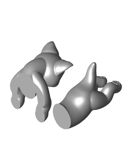 Timmy Ghost Kitty Shelf Buddy 3d model