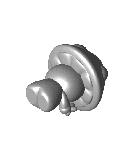3D Printable Mushroom Baby Figure: Game of Shrooms 2024 3d model