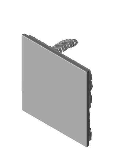 Zen Pond Square Base Pack (4pcs) 3d model
