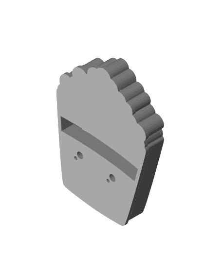 Popcorn Cookie Cutter, Biscuit Cutter 3d model