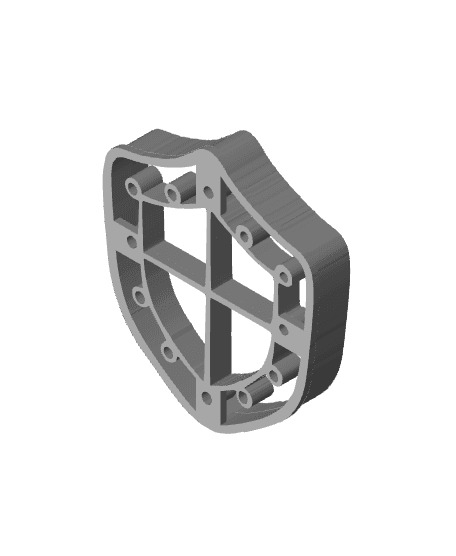 Shield Cookie Cutter, Biscuit Cutter 3d model