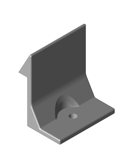 Faux Cabinet Drawer Clip 3d model