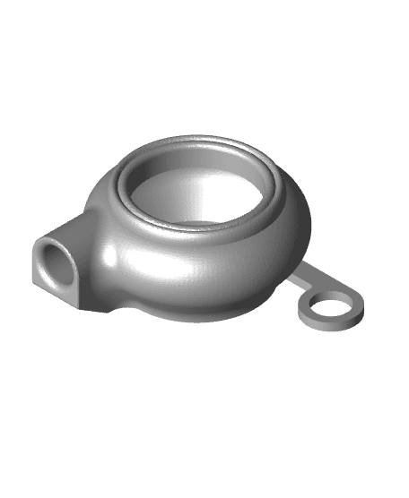 TURBINE KEYCHAIN V2 3d model