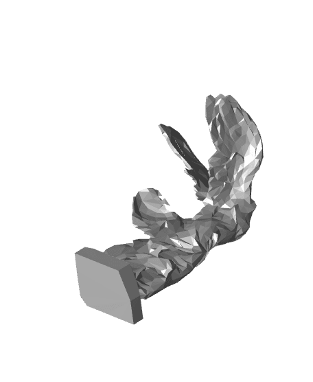 Winged Victory LowPoly 3d model