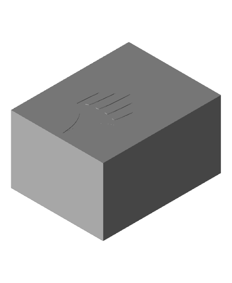 Magic the Gathering Basic deck box (Assassins Creed / Dragon Ball) 3d model