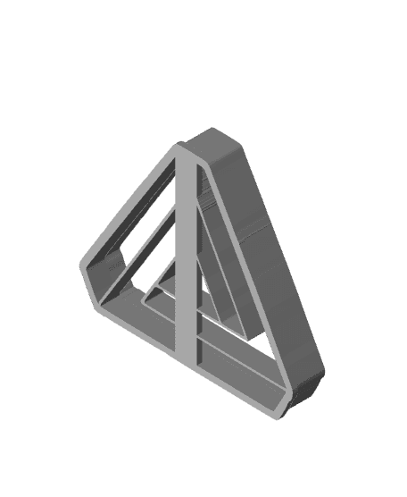 Triangle Cookie Cutter, Biscuit Cutter 3d model