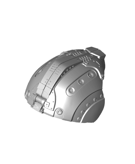 Clayton Carmine Helmet 3d model