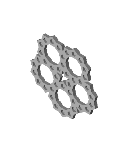 STEM BRIX 2.0 5 5X40 Augmented Subdivided Hexa Prism.stl 3d model