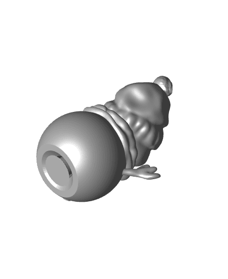 Cobotech Articulated Twisty Snowman 3d model