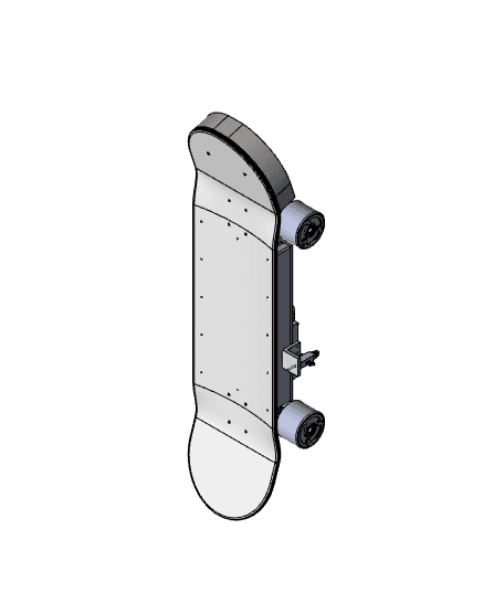 Kickflip Skateboard 3d model
