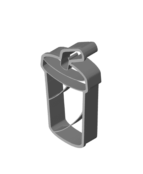 Beverage Box Cookie Cutter, Biscuit Cutter 3d model