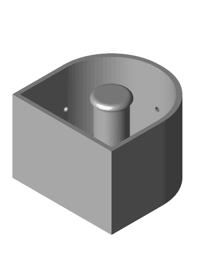 Parametric wire spool holder 3d model