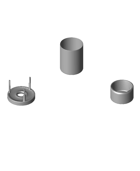 Lamp - 100mm Diameter 3d model