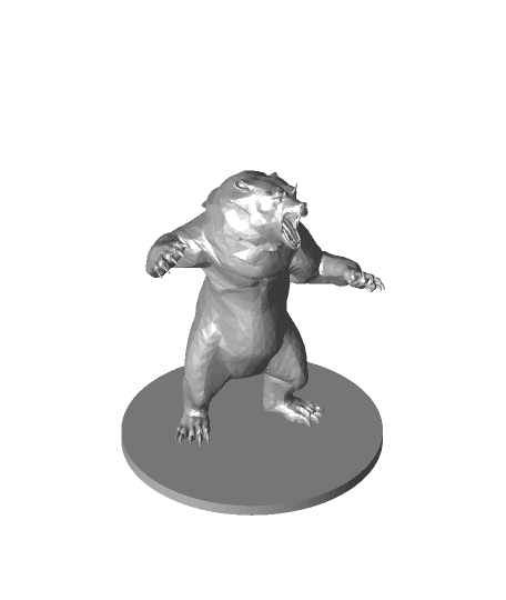 Dire Bear 3d model