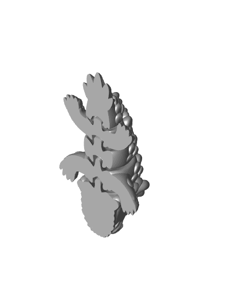 Flexi Baby Traditional Dragon 3d model