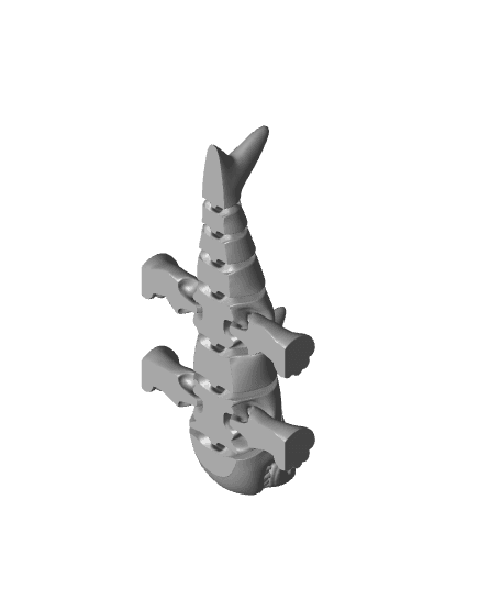 Flexi Walking Shark 3d model