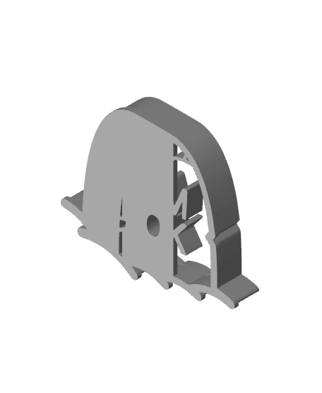 OK Cookie Cutter, Biscuit Cutter 3d model