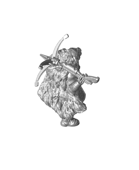 Dwarf Range - Thodrin Stonehearth - D&D Mini 3d model