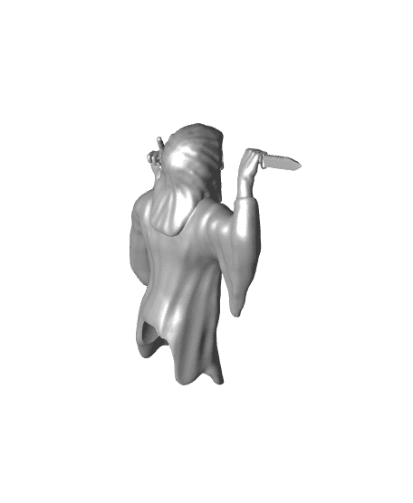 Scream Ghostface fan art 3d model