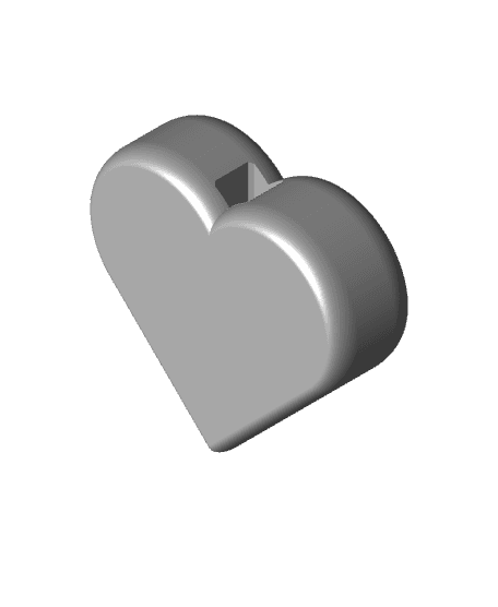 Ringchaku Spinning Fidget Toy - Valentine's Day Edition 3d model