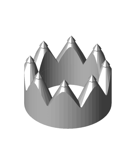 crown v2  3d model