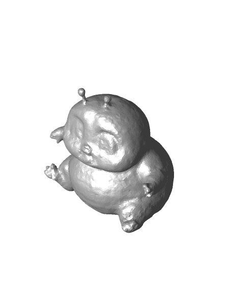 chubby bee brother 1 3d model
