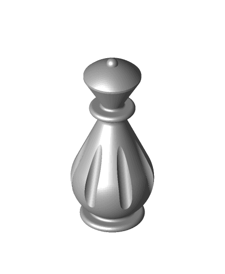 #50 Queen Chess | Fusion 360 | Pistacchio Graphic 3d model