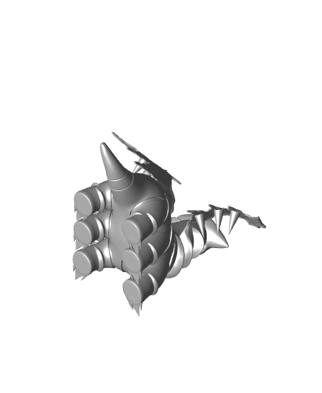 Pokemon Giratina #487 - Optimized for 3D Printing 3d model