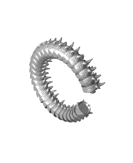 Deathworm 3d model