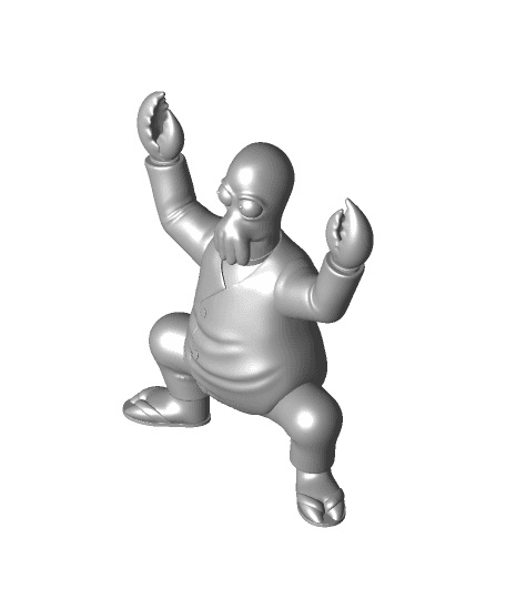 Zoidberg -Futurama 3d model