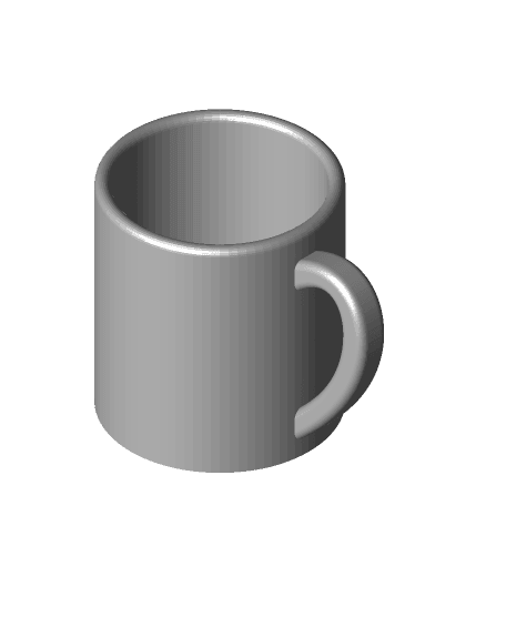 USB Holder (Mini Coffee Mug) 3d model