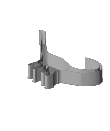 Dinosaur Icon 00DF, nestable box (v2) 3d model