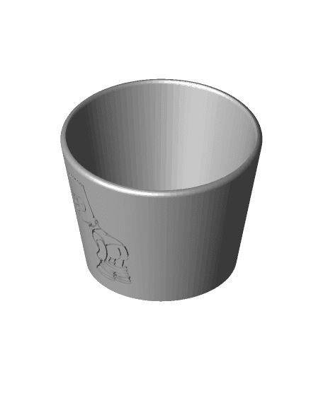 Simpson cups 3d model