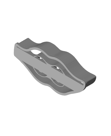 Smile Cookie Cutter, Biscuit Cutter 3d model