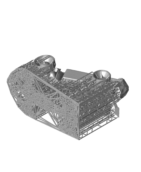 The Scourer - Glaive Artillery 3d model