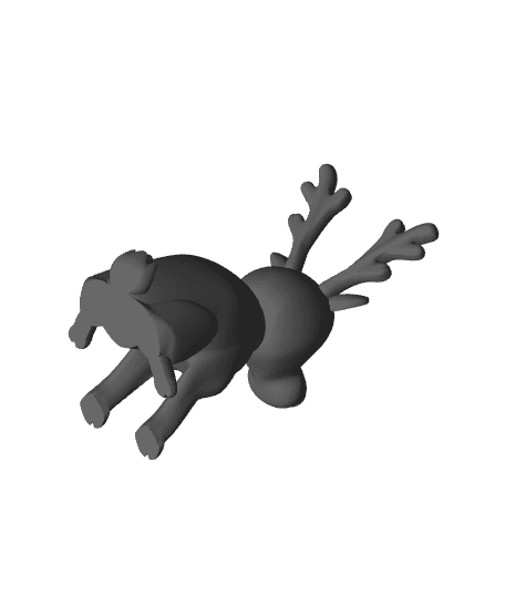 Rudolph the Red Nose SNOWDOG - MMU 3d model